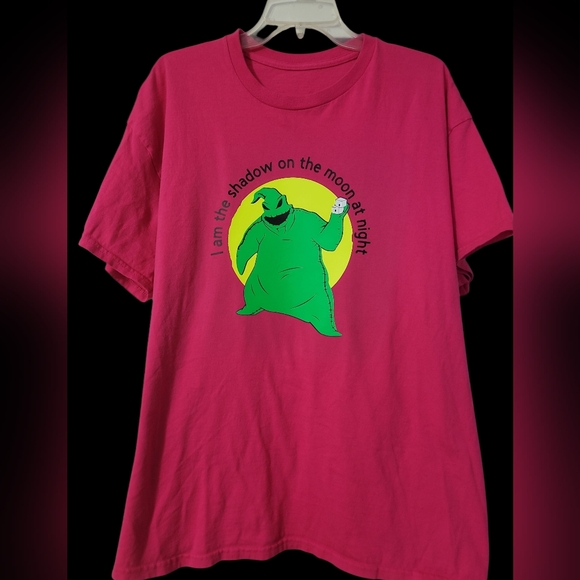 Gildan Tops - GLOW IN THE DARK Disney Nightmare Before Christmas  Custom Made Shirt